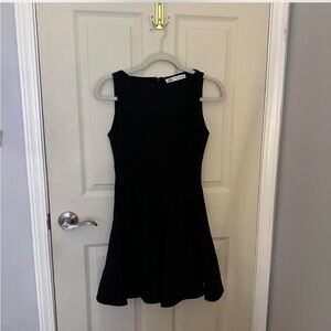 Zara black skater dress size xs